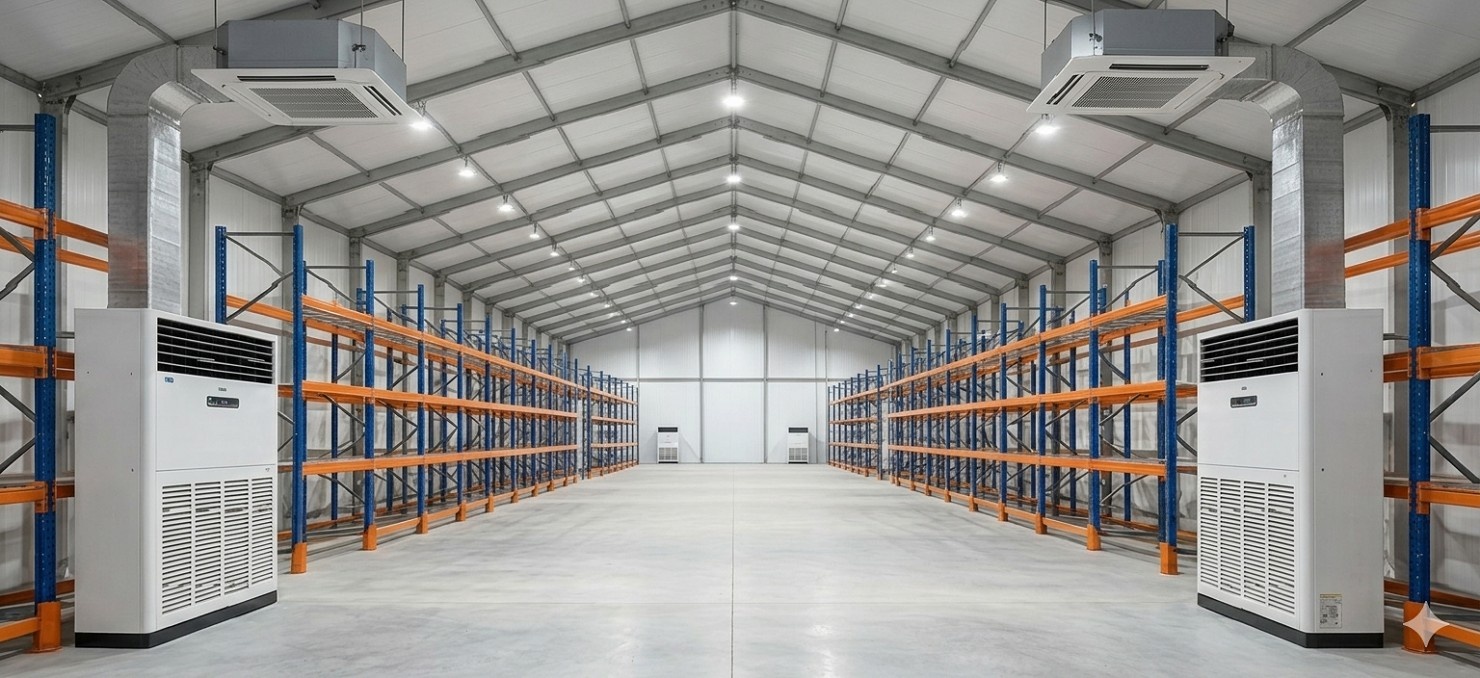 warehouses cooling solutions